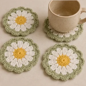 Daisy Coaster Set